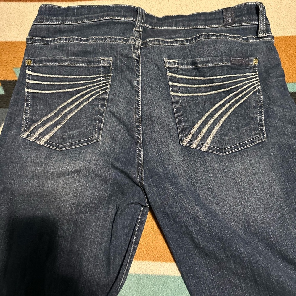 7 for all Mankind Tailorless Bootcut Jeans